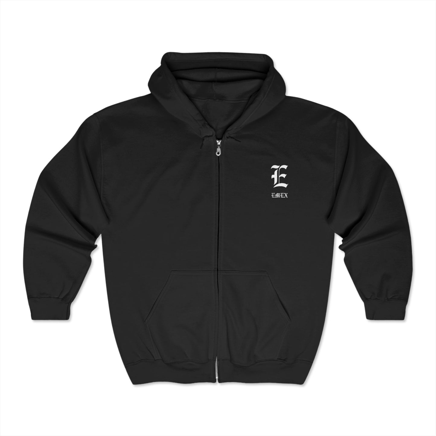EMEX Unisex Full Zip up Hooded light jacket