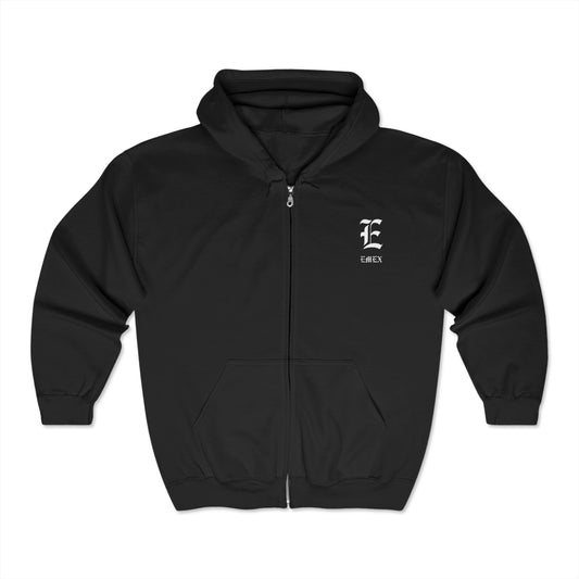 EMEX Unisex Full Zip up Hooded light jacket